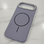 Wholesale Premium Fabric Strong Protection MagSafe Phone Case with Slip-Resistant Comfort Grip for Apple iPhone 17 Air (Light Purple)