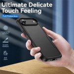 Wholesale Heavy Duty Slim Hybrid Shockproof Armor Phone Case for Apple iPhone 17 Air (Navy Blue)