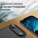 Wholesale Heavy Duty Slim Hybrid Shockproof Armor Phone Case for Apple iPhone 17 Air (Navy Blue)