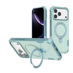 Strong Grip Anti-Scratch Protection Shockproof Phone Case with MagSafe Ring Kickstand for Apple iPhone 17 Pro Max (Blue) Strong Grip Anti-Scratch Protection Shockproof Phone Case with MagSafe Ring Kickstand for Apple iPhone 17 Pro Max (Blue)