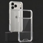 Clear Armor Hybrid Transparent Case for Apple iPhone 18 Pro Max / 17 Pro Max (Clear)