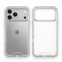 Clear Armor Hybrid Transparent Case for Apple iPhone 18 Pro Max / 17 Pro Max (Clear)