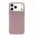 Wholesale Premium Fabric Strong Protection MagSafe Phone Case with Slip-Resistant Comfort Grip for Apple iPhone 17 Pro (Dark Purple)