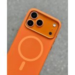 Wholesale Magnetic MagSafe-Compatible Silicone Phone Case with Shockproof, Anti-Scratch Protection for Apple iPhone 17 Pro Max (Pink)