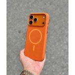 Wholesale Magnetic MagSafe-Compatible Silicone Phone Case with Shockproof, Anti-Scratch Protection for Apple iPhone 17 Pro Max (Pink)