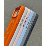 Wholesale Magnetic MagSafe-Compatible Silicone Phone Case with Shockproof, Anti-Scratch Protection for Apple iPhone 17 Pro Max (Pink)