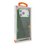 Wholesale Magnetic Ring Phone Case with Camera Edge Protection – Magsafe Compatible & Durable Design for Apple iPhone 17 Pro Max (Pink)