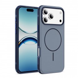 Easy Grip Magnetic Magsafe Compatible Phone Case for Apple iPhone 18 Pro / 17 Pro (Blue)