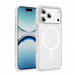 Easy Grip Magnetic Magsafe Compatible Phone Case for Apple iPhone 18 Pro / 17 Pro (Clear)