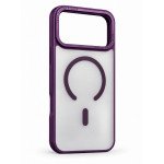 Magnetic Ring Phone Case with Camera Edge Protection – Magsafe Compatible & Durable Design for Apple iPhone 18 Pro Max / 17 Pro Max (Cherry Red)
