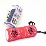 Wholesale Wireless Bluetooth Speaker: 360 Sound Stereo Soundbar, TF/AUX/USB/FM, LED KMS-193 for Universal Cell Phone And Bluetooth Device (Red)