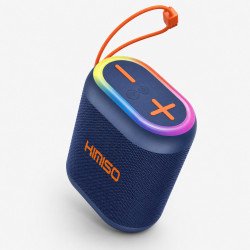 4000 mAh Power Bank Portable Bluetooth Speaker with USB-C / Lighting Cable (Blue)