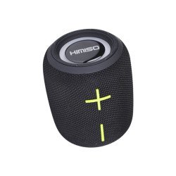 Portable Bluetooth Speaker with RGB Lights and Powerful Sound - Perfect for Parties and Outdoor Events KMS655 for Universal Cell Phone And Bluetooth Device (Black)