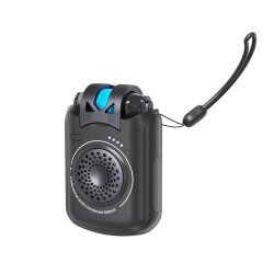 2-in-1 Bluetooth Speaker and True Wireless Earbuds (Black)