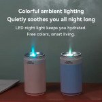 Wholesale Colorful Soda Can Design Humidifier with Colorful Mist - Flame Color Effect LA0609 for Home, Office & Outdoor Use (Pink)