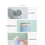 Wholesale Colorful Soda Can Design Humidifier with Colorful Mist - Flame Color Effect LA0609 for Home, Office & Outdoor Use (Pink)
