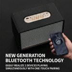 Wholesale Heavy Bass Bluetooth Wireless Speaker – Portable Sound Box for Detailed Audio (Black)