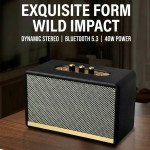 Wholesale Heavy Bass Bluetooth Wireless Speaker – Portable Sound Box for Detailed Audio (Black)