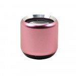 Wholesale Sound Circle Outdoor Bluetooth Mini Speaker, Aluminum Alloy, Superior Sound Mate C55 for Universal Cell Phone And Bluetooth Device (Pink)