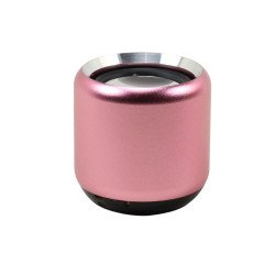 Sound Circle Outdoor Bluetooth Mini Speaker, Aluminum Alloy, Superior Sound Mate C55 for Universal Cell Phone And Bluetooth Device (Pink)