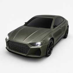 Exotic LED Light SuperCar Sports Car Design Bluetooth Speaker (Green)