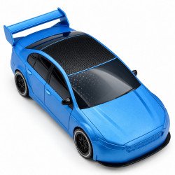 Racing Sports Car with Wing Design Portable Bluetooth Speaker (Blue)