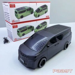 Luxury Mini Van Car Design Portable Bluetooth Speaker (Black)