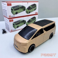 Luxury Mini Van Car Design Portable Bluetooth Speaker (Gold)