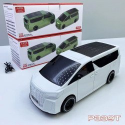 Luxury Mini Van Car Design Portable Bluetooth Speaker (White)