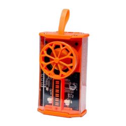 Mecha Bluetooth Speaker: Transparent Steel Cannon Design, Light Rhythm, TWS Subwoofer P90 for Universal Cell Phone And Bluetooth Device (Orange) Mecha Bluetooth Speaker: Transparent Steel Cannon Design, Light Rhythm, TWS Subwoofer P90 for Universal Cell Phone And Bluetooth Device (Orange)