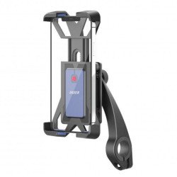Heavy Duty Protection Motorcycle, Bike, Scooter Long Arm Automatic Lock Phone Holder Mount PB07AE for Universal Cell Phone (Black) Heavy Duty Protection Motorcycle, Bike, Scooter Long Arm Automatic Lock Phone Holder Mount PB07AE for Universal Cell Phone (Black)
