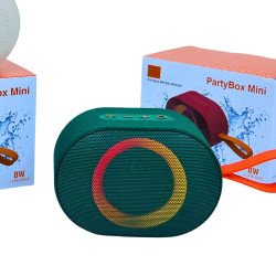 Mini Portable Bluetooth Speaker: Wireless Outdoor Stereo Subwoofer Sound PartyBoxMini for Universal Cell Phone And Bluetooth Device (Green) Mini Portable Bluetooth Speaker: Wireless Outdoor Stereo Subwoofer Sound PartyBoxMini for Universal Cell Phone And Bluetooth Device (Green)