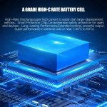 Wholesale 800A Peak Current Car Jump Starter with Smart Safety Protection, 6000mAh Power Bank and Flashlight (Black)