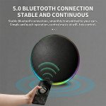 Wholesale Sphere Bluetooth Speaker with LED Light, USB-C Charging port, FM Radio & Expansive Sound S9 (Black)