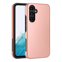 Glossy Dual Layer Armor Defender Hybrid Protective Case Cover for Samsung Galaxy A54 5G (Rose Gold) Glossy Dual Layer Armor Defender Hybrid Protective Case Cover for Samsung Galaxy A54 5G (Rose Gold)