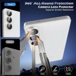 Wholesale Camera Lens HD Tempered Glass Protector for Samsung Galaxy S26 5G (Clear)