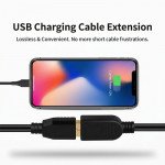Wholesale 10ft USB 2.0 Extension Cord Durable and Flexible High-Speed Data Transfer - Male to A Female Cable for Universal Cell Phone, Device and More (Black)