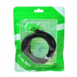 Wholesale 6FT Type-C to USB Cable 2.4A Heavy-Duty Durable Soft Flexible Tangle-Free Charging and Sync Cord Packaged in Resealable Plastic Bag for Universal Cell Phone, Device and More (Black)