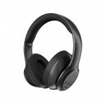 Wholesale Active Noise Cancelling ANC Bluetooth Headphones with HD Mic, Stereo Bass, Surround Sound & Long-Lasting Battery VJV369 for Universal Cell Phone And Bluetooth Device (Black)