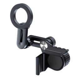 Magnetic MagSafe Tesla Screen Phone Mount with 360° Rotation, Foldable and Non-Slip Phone Holder for Universal Cell Phone And Devices (Black)