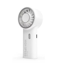 High Speed Mini Handheld Turbo Fan Rechargeable (White)