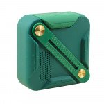 Wholesale Fashion Mesh Design Bluetooth Wireless Speaker: HiFi Portable Audio, Bass-Boosted Strap Grip W1 for Universal Cell Phone And Bluetooth Device (Green)