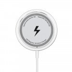 Wholesale 15W Magnetic Wireless Charger with Customizable USB-A and Type-C Dual Ports Converter for Universal Cell Phones and Qi Compatible Device (Black)