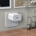 Wholesale USB C / Type C House Wall Charger 20W Fast Power Delivery, Powerport PD Adapter for iPad Pro, New iPhone, Pixel, Galaxy and More (Wall White)