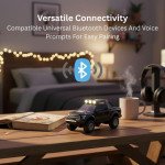 Wholesale Monster Truck Design Portable Wireless Bluetooth Speaker with LED Light for iPhone, Cell Phone, Universal Devices WS589 (Black)