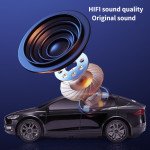 Wholesale Music Express Automobile Portable Wireless Bluetooth Speaker with LED Light WS595 for Universal Cell Phone And Bluetooth Device (Black)