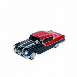 Wholesale 1958 Chevy-Inspired Vintage Car Design Bluetooth Speaker with LED Lights Portable Audio WS598 for Universal Cell Phone And Bluetooth Device (Black)
