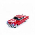 Wholesale 1958 Chevy-Inspired Vintage Car Design Bluetooth Speaker with LED Lights Portable Audio WS598 for Universal Cell Phone And Bluetooth Device (Red)