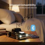 Wholesale Solar-Powered Pickup Truck Bluetooth Speaker - Portable Wireless Outdoor Audio System with Solar Charging WS692 for Universal Cell Phone And Bluetooth Device (Black)