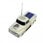 Wholesale Solar-Powered Pickup Truck Bluetooth Speaker - Portable Wireless Outdoor Audio System with Solar Charging WS692 for Universal Cell Phone And Bluetooth Device (Beige)
